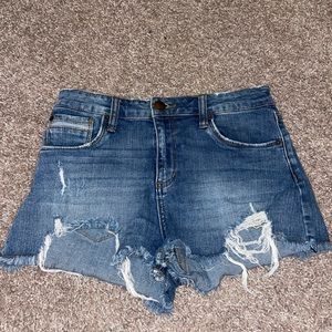 Jean shorts